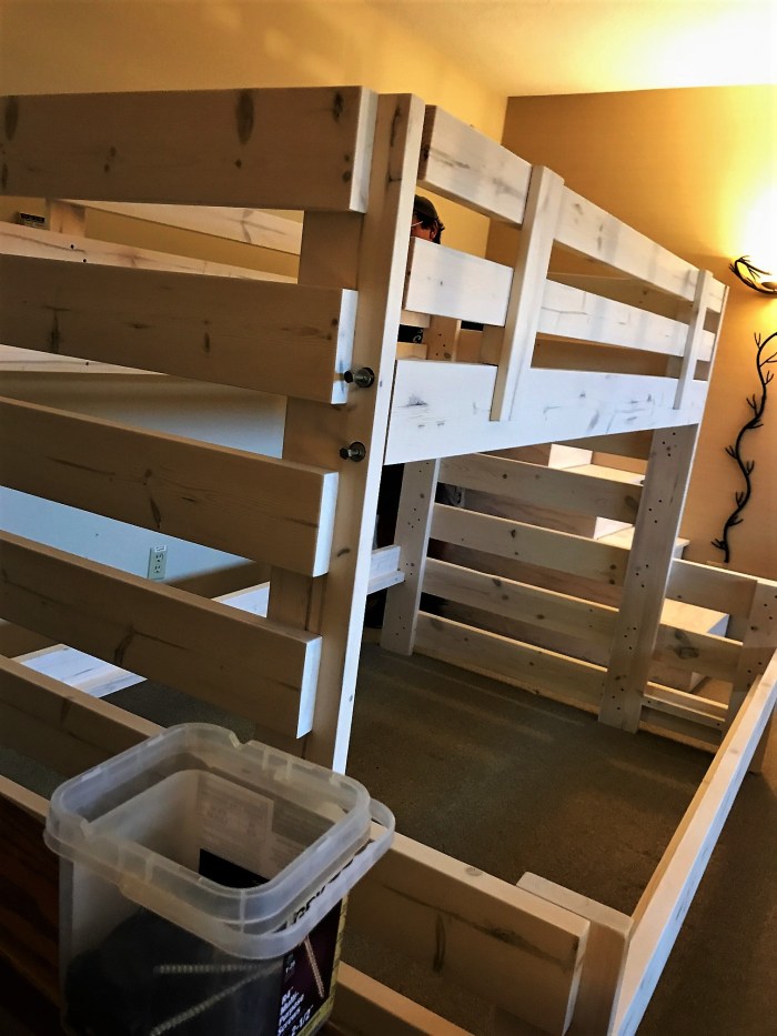 Construction underway at 142C, Caribou Highlands - www.FromLutsenwithLove.com