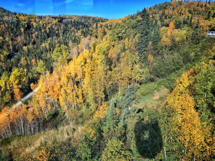 Riding to Moose Moutnain at Lutsen, www.FromLutsenwithLove.com