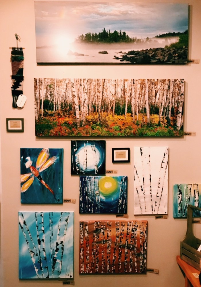 Wonderful original artwork at Kah-Nee-Tah Gallery, Lutsen - www.FromLutsenwithLove.com