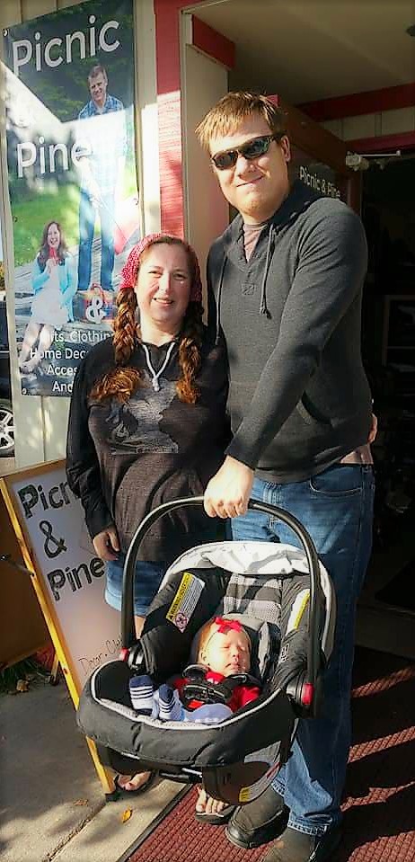 Kelsey in front of P&P.jpg