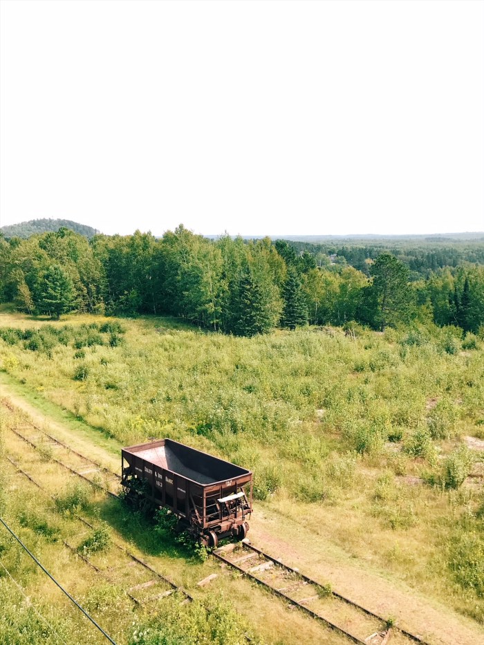 Soudan Mine, Minnesota State park, iron ore, rail car