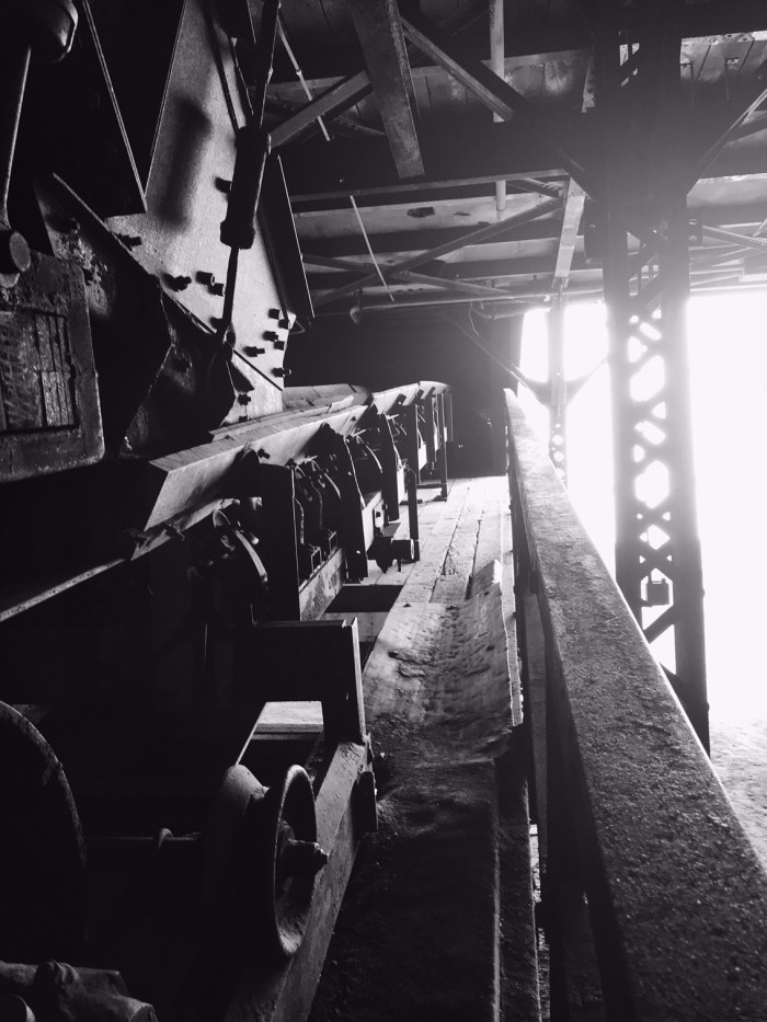 Soudan Mine, Minnesota State park, iron ore, rail transport